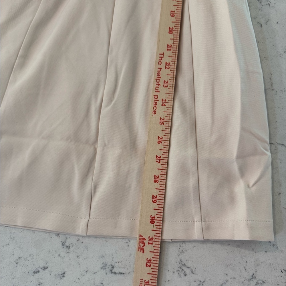 English Factory SLEEVELESS VARSITY STRIPE DRESS IN WHITE Women’s Size XS NWT - Picture 10 of 15